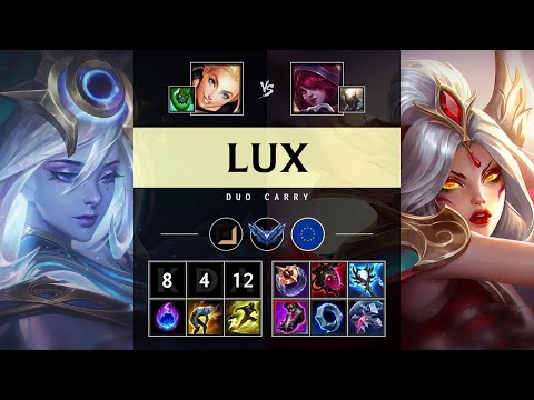 Lux Carry vs Xayah - EUW Diamond Patch 25.20
