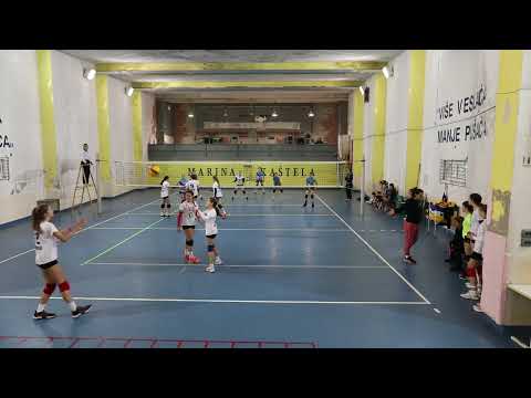 2. LIGA OSSDŽ - MLAĐE KADETKINJE  4.KOLO- OK MARINA KAŠTELA - OK BRDA SPORT2LIFE