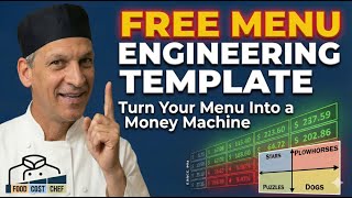 Free Menu Engineering Excel Template: Maximize Your Restaurant's Profitability!