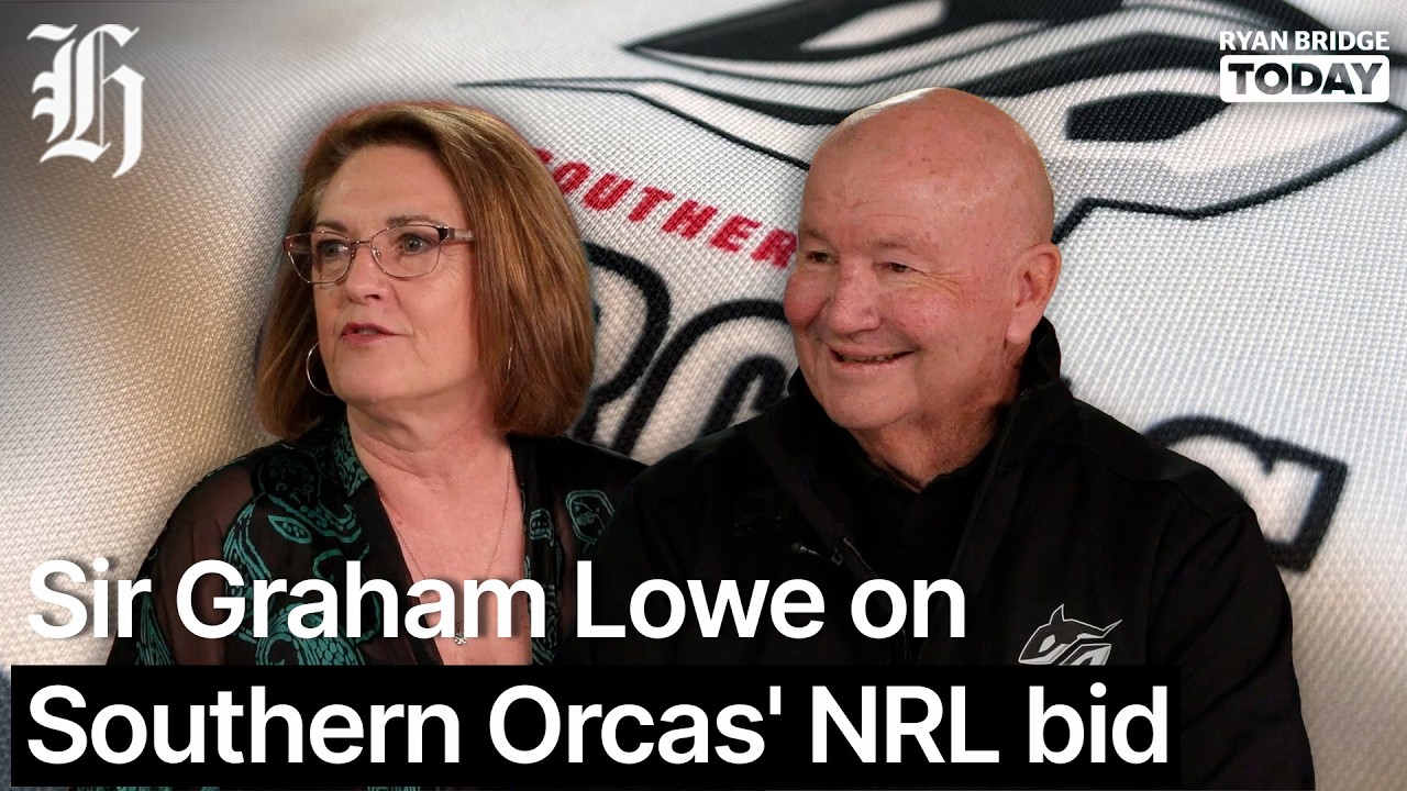 'I wish I knew, mate': Sir Graham Lowe on Southern Orcas' NRL bid | Ryan Bridge TODAY