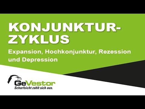 Der Konjunkturzyklus und seine 4 Phasen
