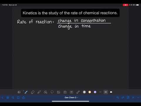 47: Introduction to kinetics