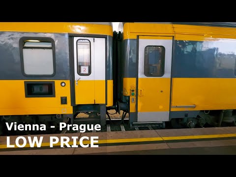 Zug von Wien nach Prag zum günstigsten Preis mit RegioJet
