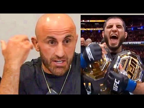 Волкановски и звёзды UFC смотрят бой Махачев vs Маддалена на UFC 322