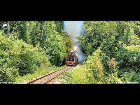 🇧🇷 Trem passando por túnel / Train passing through tunnel / São Bento do Sul/SC - 2021 - (Brasil)