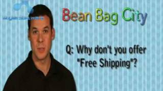 preview picture of video 'Bean Bag Chair Guarantees and Shipping - www.beanbagcity.com'