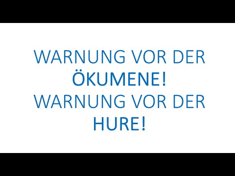 Hartwig Henkel: Ökumene: Wer ein anderes Evangelium als Paulus verkündigt, der sei verflucht! (NEU)