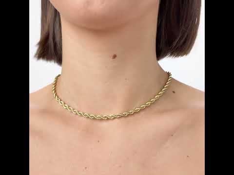 Stylový pozlacený řetízek Valis Chunky SHK107