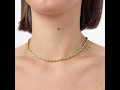 Stylový pozlacený řetízek Valis Chunky SHK107