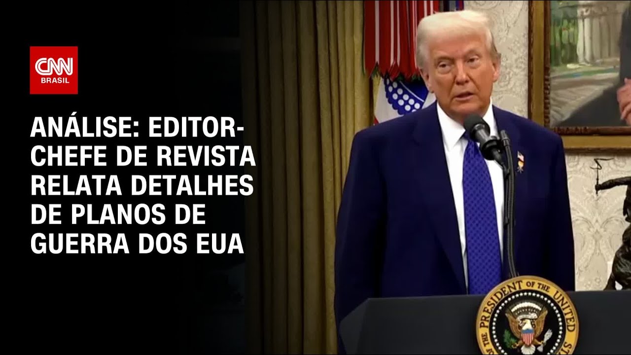 Análise: Editor-chefe de revista relata detalhes de planos de guerra dos EUA | WW