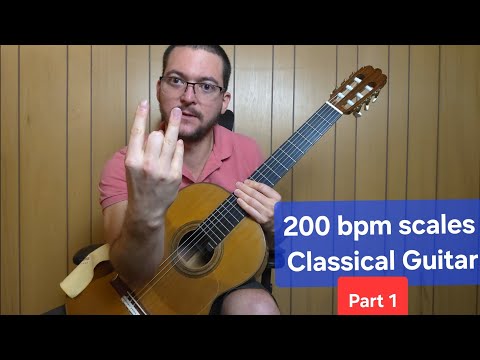 200 bpm is the starting point and the target at the same time. Here's how I'm practicing fast scales