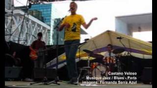 Caetano Veloso no Musique Jazz / Blues - Paris - França - Parte II