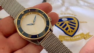 I made a watch for Leeds United! [LUFC] Seiko Mod Project