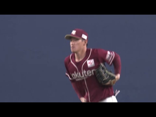 【7回裏】意地のプレーでピンチを救う!! イーグルス・辰己涼介 ダイビングキャッチでアウトを取る!! 2025年3月28日 オリックス・バファローズ 対 東北楽天ゴールデンイーグルス