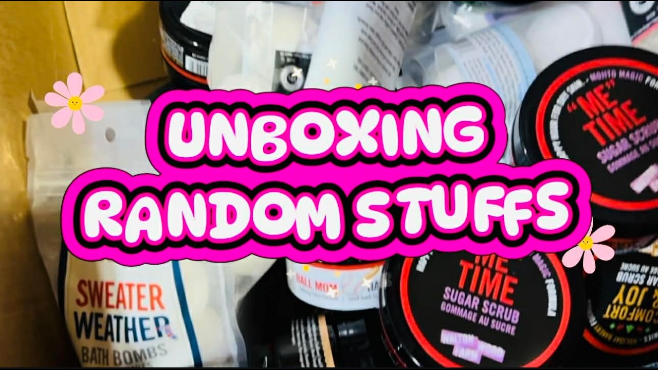 UNBOXING RANDOM STUFFS
