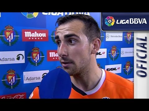 Entrevista | Interview Alcácer tras el Real Valladolid (0-0) Valencia CF - HD