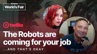 The Robots are coming for your job, and that's okay - Elmer Thomas and Maria Bermudez
