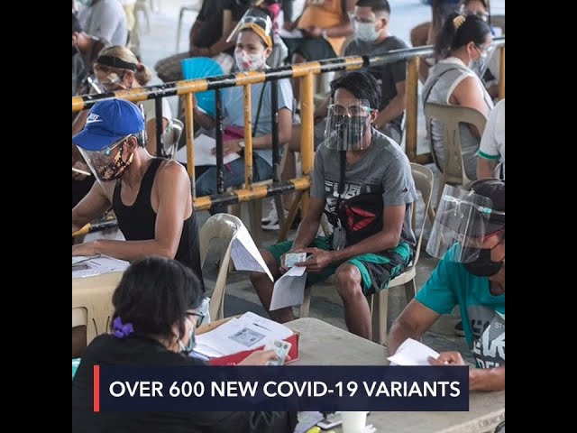 Over 600 new cases of  COVID-19 variants detected in Philippines