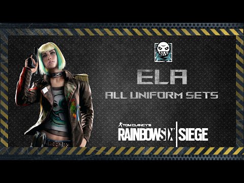 Ela All Uniforms Sets including Elite Uniform - Rainbow Six Siege | R6 News