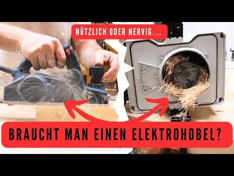 Alternative zu Abrichte und Handhobel?! Elektrohobel richtig bedienen - Bosch GHO 6500