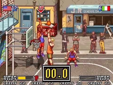 Arcade Longplay [496] Hoops '96 - YouTube