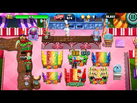 2018 Diner Dash Candy Carnival  level 156