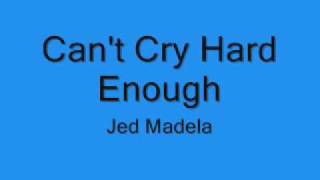 Can't Cry Hard Enough Music Video