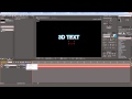 After Effects. Quick Tip. Вращение камеры по дуге вокруг объекта 