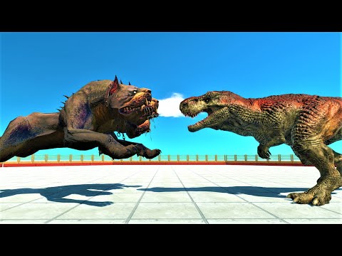 Cerberus vs boss factions animal revolt battle simulator