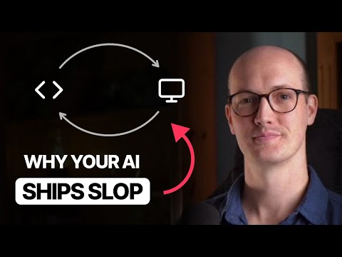 Frontend is HARDER for AI than backend (here's how to fix it)