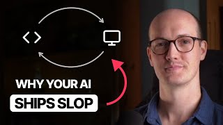 Frontend is HARDER for AI than backend (here's how to fix it)