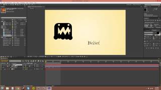 After Effects CS6 Tutorial - 9 - Keyframes and Bezier Handles