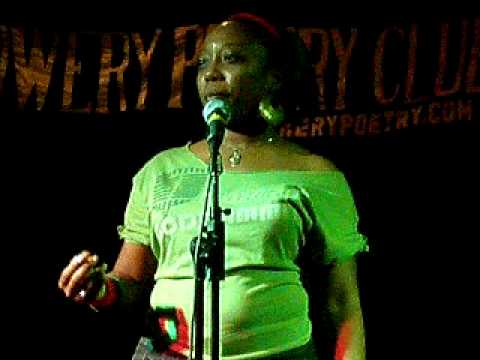 Charlotte Mishell @ A Monthly Bondfire, Bowery Poetry Club, NYC, June 30th, 2009.