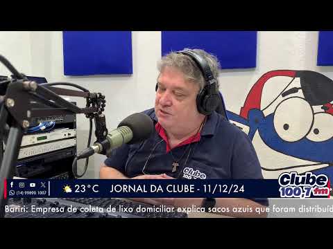 Jornal da Clube - 11/12/24 - Edição da Manhã