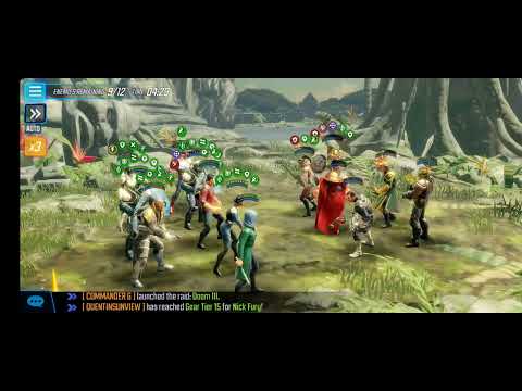 Doom 3.5 Skill node 1 - Nick Fury 1 shot while having team ready for node 2.