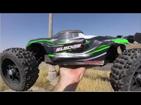 "HEATED" TRAXXAS Sledge 6s NEW Upgrade Options
