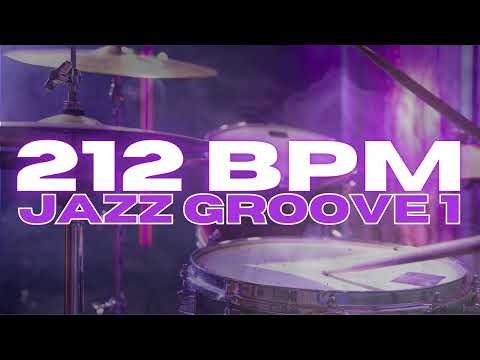 212 BPM - Jazz Drum Beat Groove - Loop 1