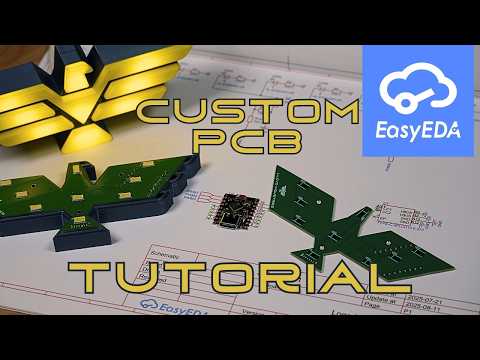 How to make custom PCBs for Beginners - EasyEDA/JLCPCB