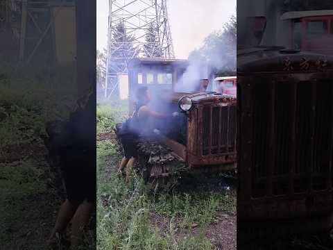 ЭТОТ ДТ-75 ДОЛЖЕН БЫЛ УМЕРЕТЬ… #трактор #oldtractor #coldstart #DT75 #дт75 #гусеничный