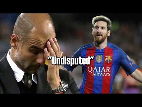 When Prime Messi scored a hattrick against Pep's Manchester City