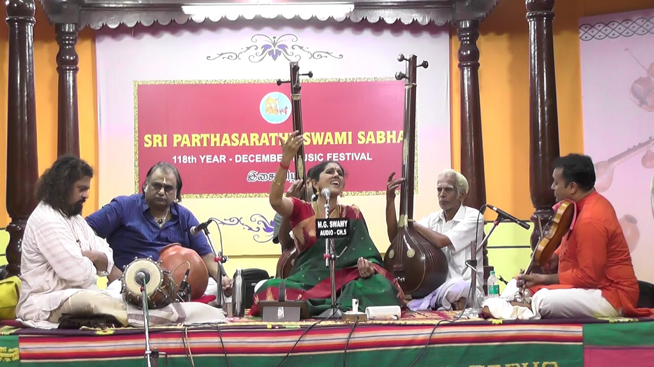 Amritha Murali l December Music Festival 2018 l Sri Parthasarathy Swami Sabha l 26th Dec, 2018