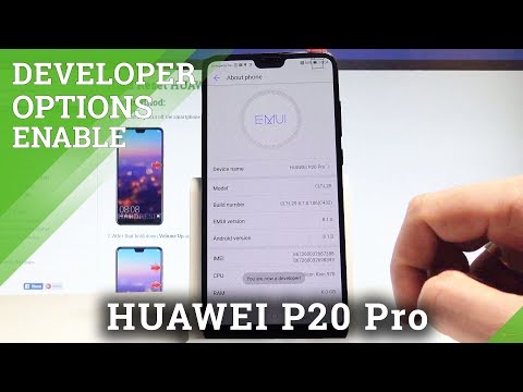 How to Enable Developer Options in HUAWEI P20 Pro - Allow OEM Unlocking |HardReset.Info