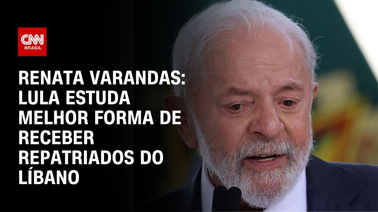 Renata Varandas: Lula estuda melhor forma de receber repatriados do Líbano | CNN 360º