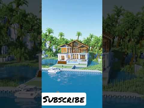 Insane Minecraft Beach House Time-Lapse!