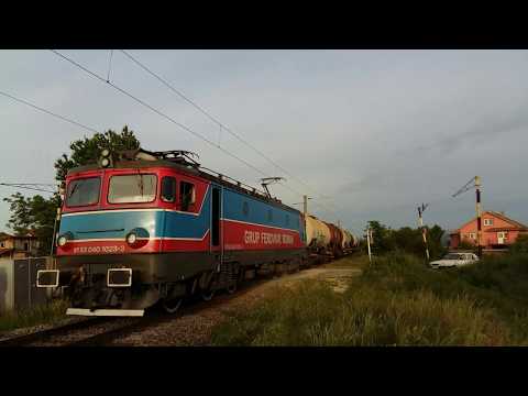 trenuri la bariera pe seara!