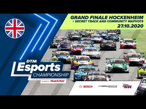#DTMEsportsChampionship – Grand Finale Hockenheim + Secret Track & Mapvote (Final Round) - English