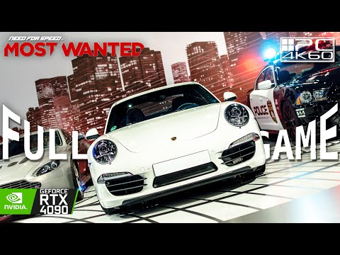 Need For Speed Most Wanted 2012 Gameplay Walkthrough FULL GAME PC RTX 4090 (4K 60FPS ULTRA)