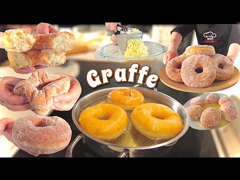 GRAFFE SOFFICISSIME VUOTE e ASCIUTTE impasto con PATATE Tutti a tavola