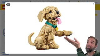 New LEGO Golden Retriever Puppy set reveal & my thoughts as a dog dad! #NotSponsored 11384