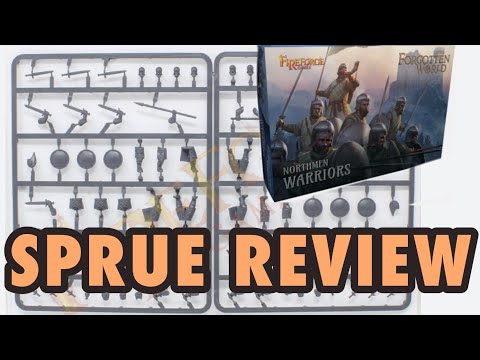 Let’s Look at Fireforge Northmen Warriors | Plastic Miniature Review